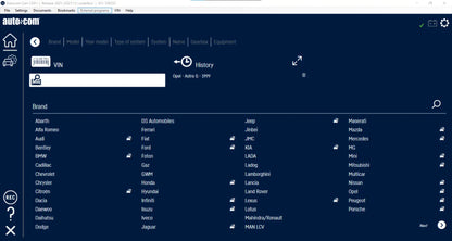 Autocom/Delphi diagnosis multimarca