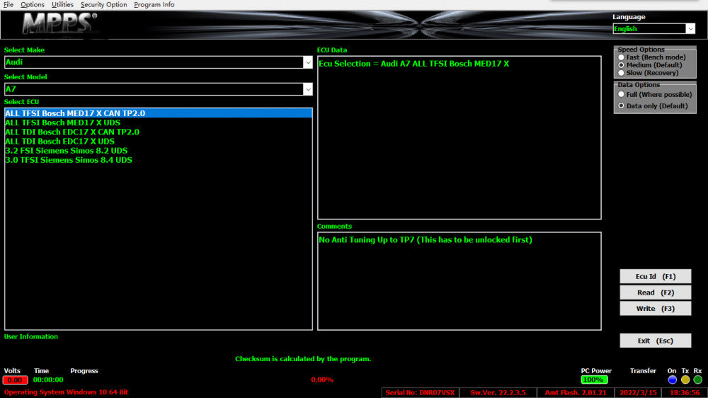 Mpps V22 (programador ECU)
