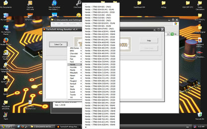 Tachosoft airbag reseteo