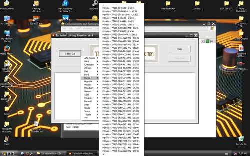 Tachosoft airbag reseteo