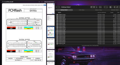 🔌 ECU PINOUT (todas las ECU)