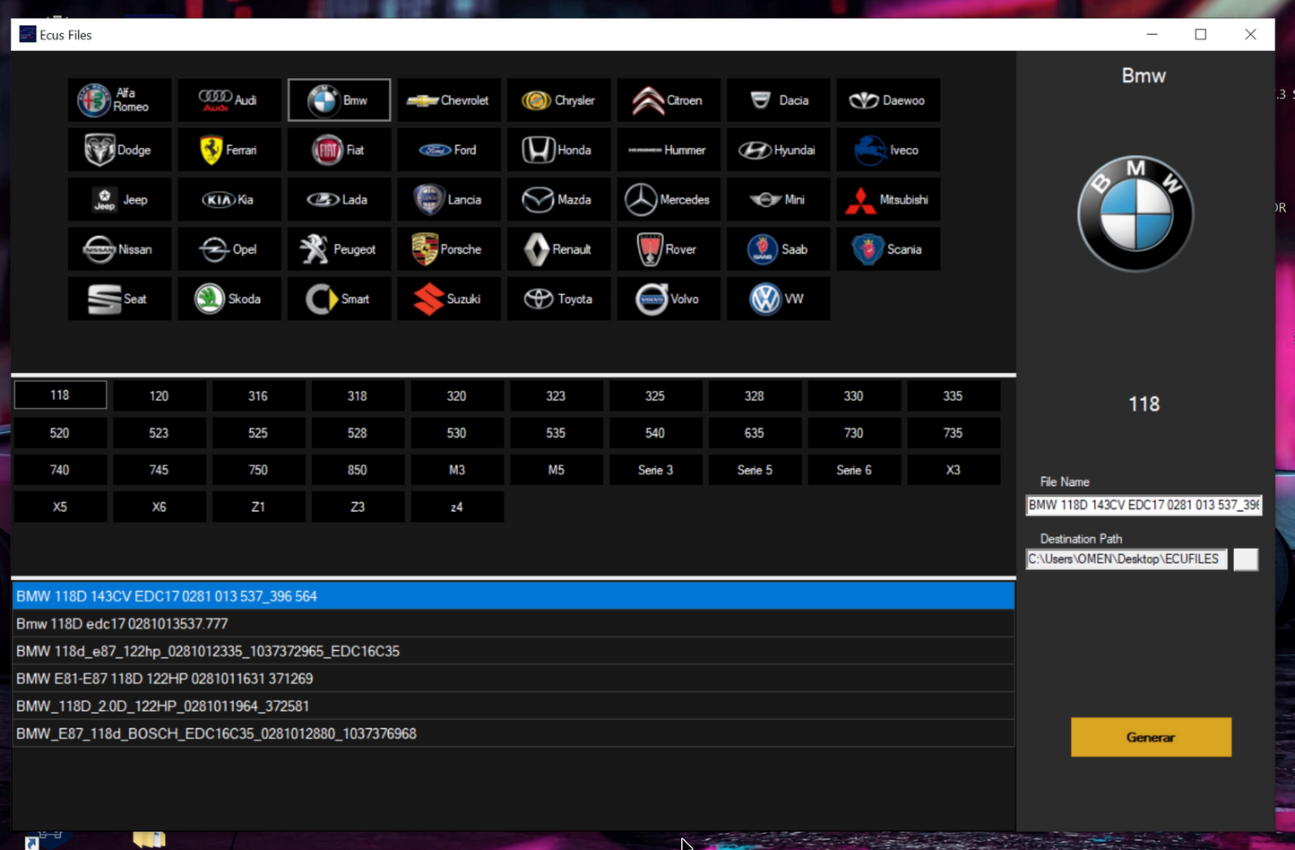 ECUFiles (arhivos ECU VÍrgenes).ORI FILES