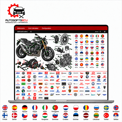 🔥Database Pro Online – Cuenta Profesional por 1 Año MOTOCICLETAS