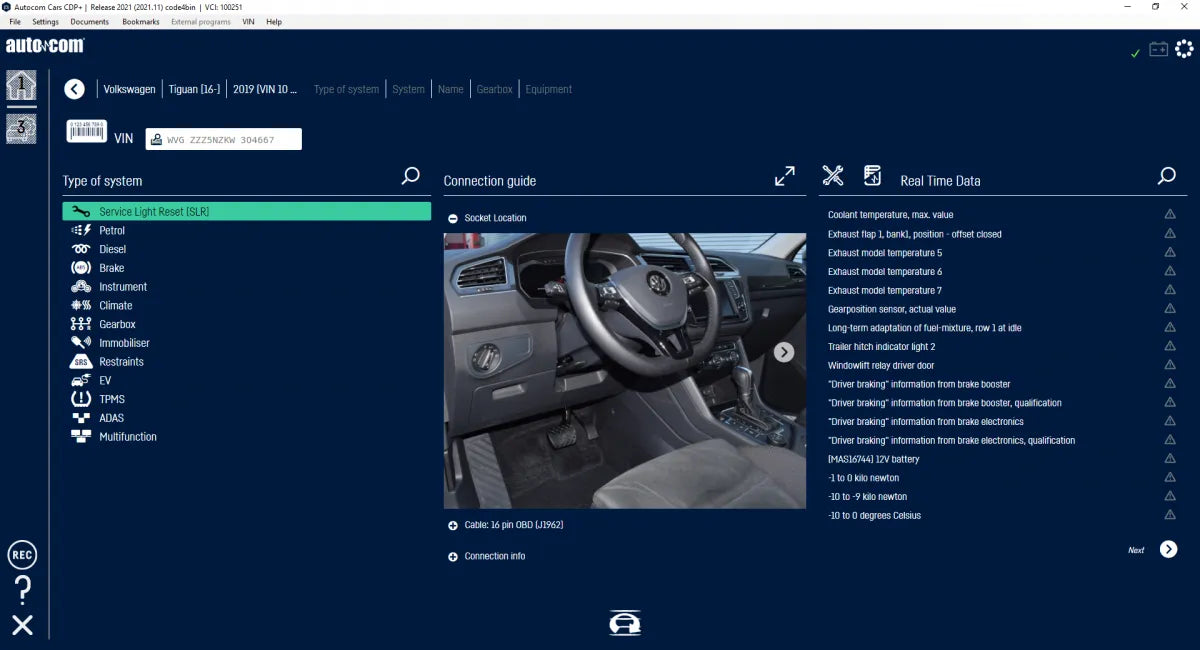 Autocom/Delphi diagnosis multimarca